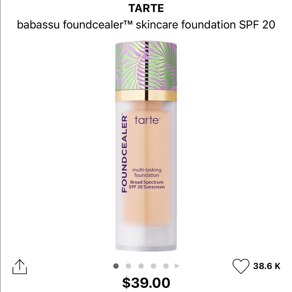 Tarte Foundcealer barely used!! Shade 13N